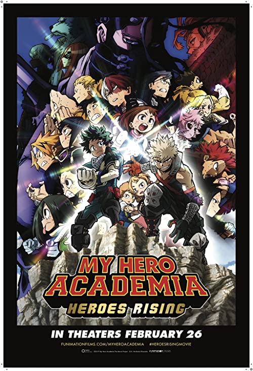 دانلود انیمیشن My Hero Academia Heroes Rising 2019 با زیرنویس فارسی چسبیده