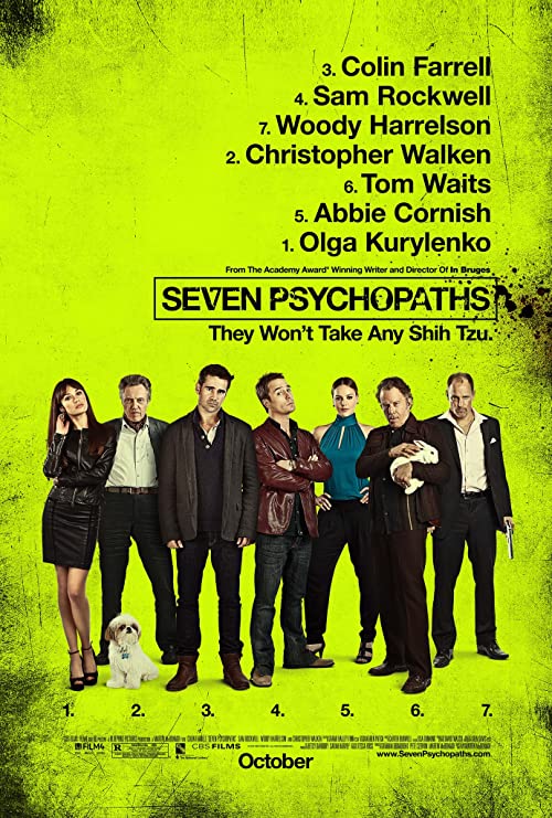 دانلود فیلم Seven Psychopaths 2012 با زیرنویس فارسی چسبیده
