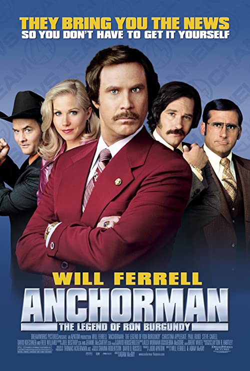 دانلود فیلم Anchorman: The Legend of Ron Burgundy 2004 با زیرنویس فارسی چسبیده