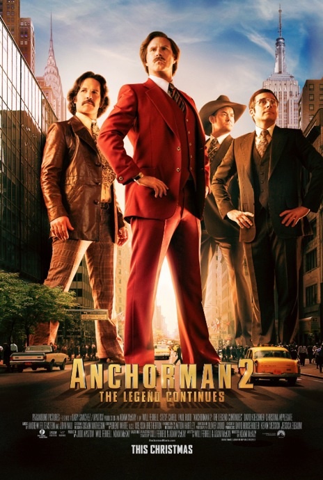 دانلود فیلم Anchorman 2: The Legend Continues 2013 با زیرنویس فارسی چسبیده
