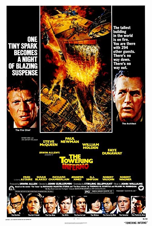دانلود فیلم The Towering Inferno 1974 با زیرنویس فارسی چسبیده
